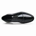 thumbnail image 6 of kkdom Men Dress Shoes Oxford Shoes Classic Lace up Formal Dress Oxfords Shoes Black Size 6, 6 of 8