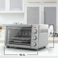 BLACK+DECKER 6Slice Crisp 'N Bake Air Fry Toaster Oven, TO3217SS