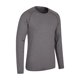 thumbnail image 2 of Mountain Warehouse - Camiseta Interior Deportiva de Rayas de IsoCool para Hombre (Gris), 2 of 4