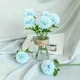 thumbnail image 4 of MAMOWEAR 10PCS Artificial Hydrangea Flowers, Fake Silk Chrysanthemum Ball Flower for Wedding Bouquet Home Garden Party Wedding Decoration(Blue), 4 of 8