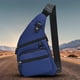 thumbnail image 4 of Bolso Pecho Bolso Bolso Cruzado Bolso Hombro Ajustado Con Múltiples Bolsillos Gran Capacidad (azul), 4 of 9
