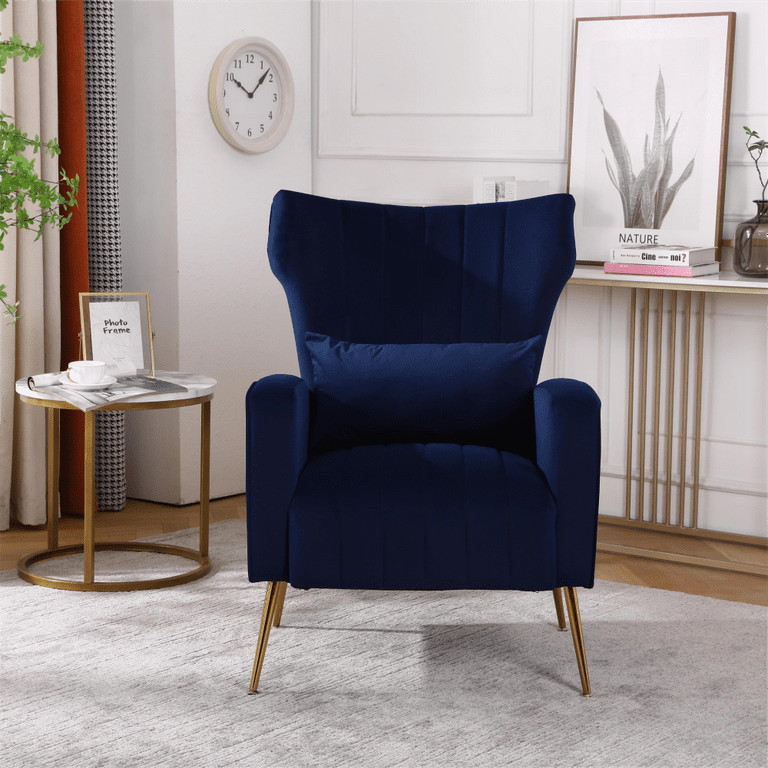 Royal Blue Chairs For Living Room