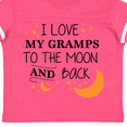thumbnail image 4 of Inktastic I Love My Gramps To The Moon and Back Boys or Girls Toddler T-Shirt, 4 of 5