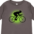 thumbnail image 4 of Inktastic Cycling Bicycle Racing Biking Boys Long Sleeve Toddler T-Shirt, 4 of 5