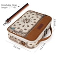 thumbnail image 4 of Montana West Bible Cover with Leather Bookmark Crossbody Church Protective Book Bag, Brown, 4 of 7