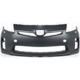 thumbnail image 2 of 3-Piece Kit Front Primed Bumper Cover includes Fenders CAPA Certified Replacement for 2010-2011 Toyota Prius Base 4 Cyl 1.8L, 2 of 3