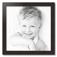 thumbnail image 2 of ArtToFrames 23x23 Inch Walnut Picture Frame, This Brown MDF Poster Frame is Great for Your Art or Photos, Comes with 060 Plexi Glass (2WOM-3914), 2 of 8