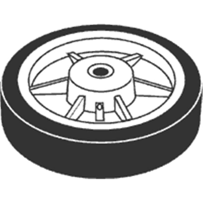 Rubbermaid 1316L3 12 in. Diameter Truck Tilt Wheel