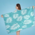 thumbnail image 2 of Bath Towels for Travel and Home – Absorbent Microfiber Beach Towel for Women Men Sandproof Accessory Lightweight Quick-Dry Large Multipurpose Bath Towel, 2 of 6
