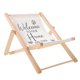 thumbnail image 3 of Large Wooden Beach Chair Ornament for Decoration Mediterranean Inspired, 3 of 4