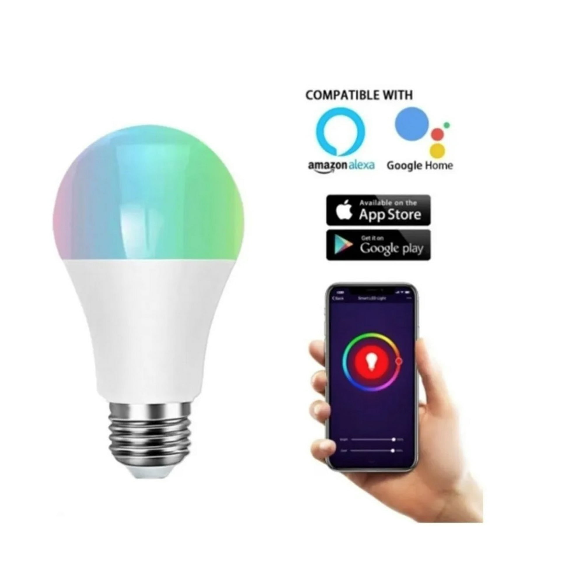 Ampolleta Inteligente Wifi Ampolleta Alexa Compatible Led T