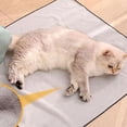 thumbnail image 3 of ZheElen Cat Fabric Wrap Multifunctional Self-Adherent Nail Caps For Grooming Cat Wrap For Cutting Claws A 35*35cm, 3 of 6
