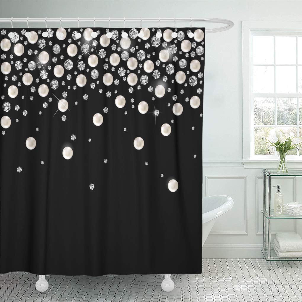 KSADK Falling Gemsabstract Shiny Diamond Pearl Luxury Beautiful Shining