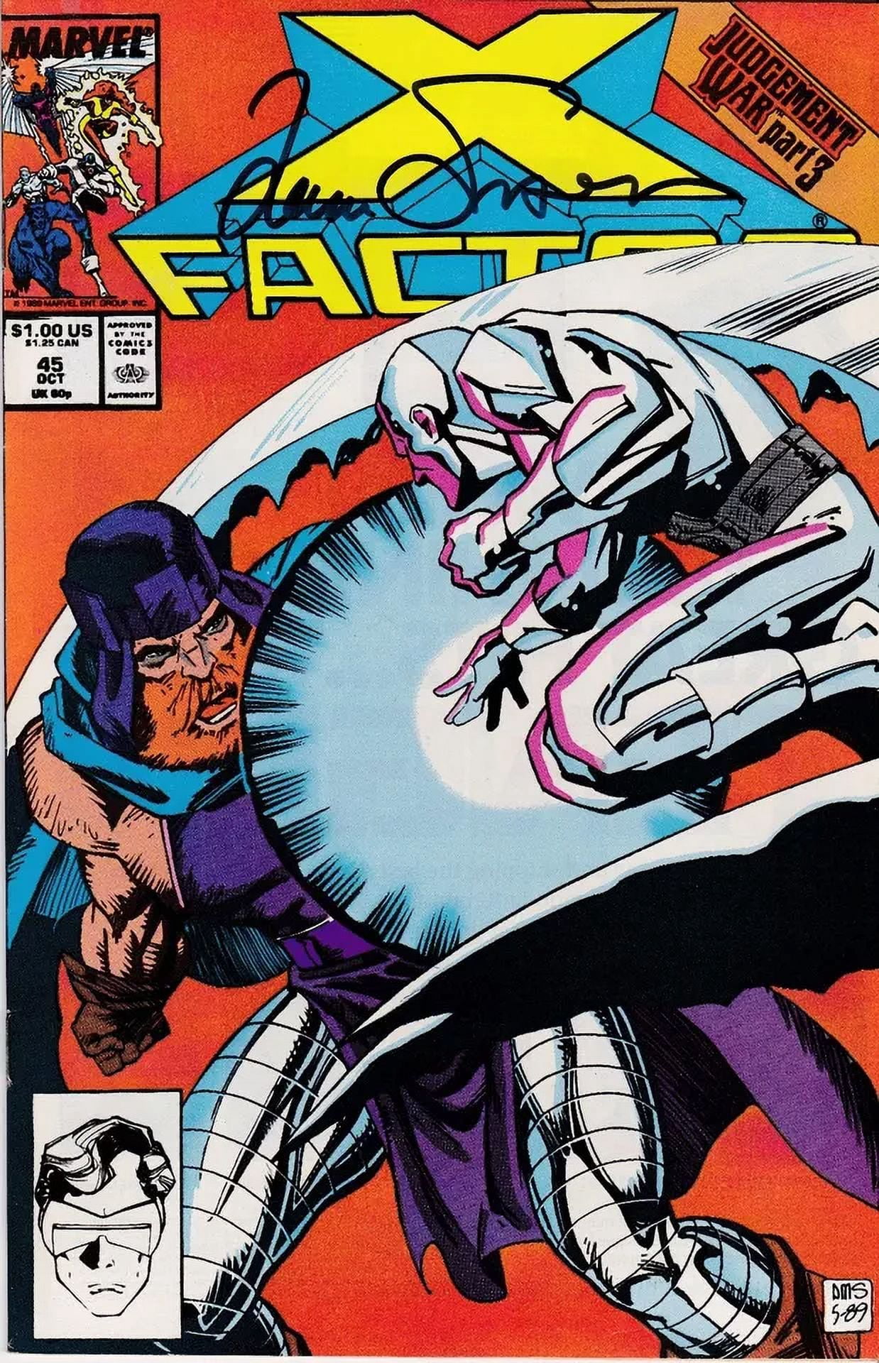 X-Factor #45 VF/NM Signed Louise Simonson