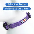 thumbnail image 4 of Pawtitas Reflective Dog Collar Adjustable for Large Dogs - Purple Collar, 4 of 9