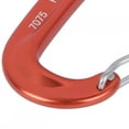 thumbnail image 4 of Carabinador de Escalada Ligera, Hebilla de Seguridad de Montañismo, Gancho de Alta Resistencia, 7075 AVIACIO DE ALUMINIO PARA HEBILLA DE BOTELLA DE AGUA DE HAMACA, 4 of 7