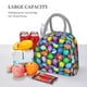 thumbnail image 5 of Disketp Colorful Easter Eggs1 Bolsa Térmica para Almuerzo, Lonchera con Abertura Amplia y Gran Capacidad, Organizador Reutilizable para Mujeres, Hombres y Adultos, 5 of 6
