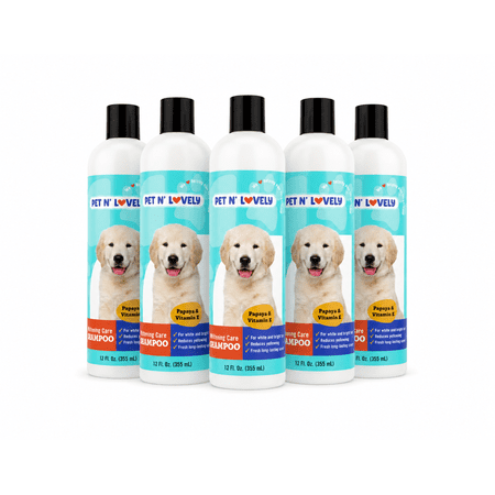 Pet N' Lovely Whitening Care Shampoo, 12 fl oz 5 Pack