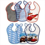 Disney Cars 6pk Peva Bib Set