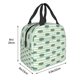 thumbnail image 3 of Easygdp Cute Crocodile Bolsa Térmica Premium - Tela Oxford Impermeable, Gran Capacidad, Bolsillo Frontal, Unisex para Trabajo, Escuela, Actividades al Aire Libre y Picnics, 3 of 8