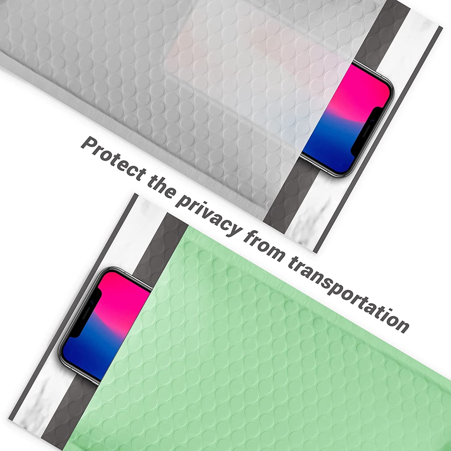 ProLine® 200 Green Ash #2 8.5x12 Poly Bubble Padded Envelopes Mailers