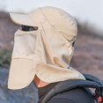 thumbnail image 1 of Sun Fishing Hat With Detachable Neck Flap Face Mask Uv Protection Baseball Cap Jp, 1 of 3