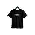 thumbnail image 1 of Funny Vintage Women's Tees – Stay Feral with Graphic Prints on Soft Cotton Fabric, 1 of 6