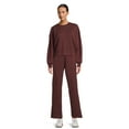 thumbnail image 4 of Avia Women’s Wide Leg Knit Pant with Drawstring, Sizes XS-XXXL, 4 of 5