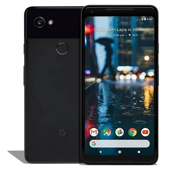 Open Box Google Pixel 2 XL 64gb Verizon Smartphone, Black