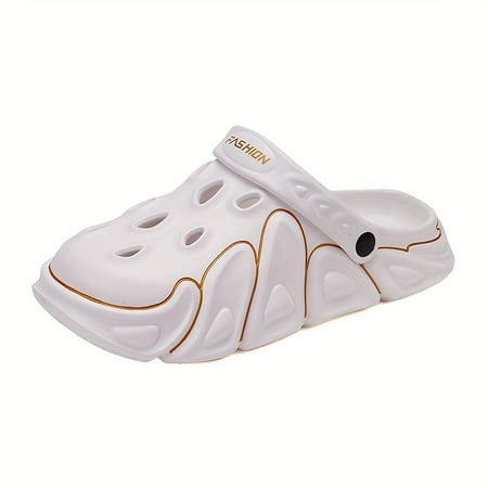 

Men s Clogs Men s Solid Out Clogs Comfy Non Slip Breathable Casual Slippers For Men s Outdoor Activities