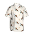 thumbnail image 2 of Haiem Sea Turtle Printed Hawaiian Shirt for Men - Men’s Casual Beach Summer Shirts - Stretch Fabric with Modern Fit-Medium, 2 of 9