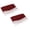 Red 2PCS, variant on 1PCS Red Braided Badminton Net Outdoor Tennis Net Mesh Foldable Training BadmintonNets Outdoor Replacement Badminton Net Sport Training Netsfor Backyard Outdoor Sport Playing Tennis 31x240inch