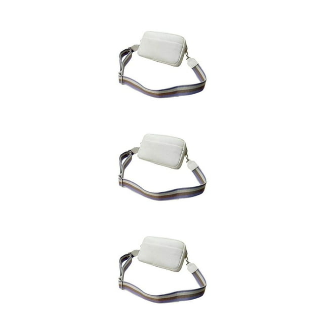 Guardoinrt Stylish Fashion Ladies Bag Secure And Organized Suitable For All Occasions Spacious Water Resistant white 3Set
