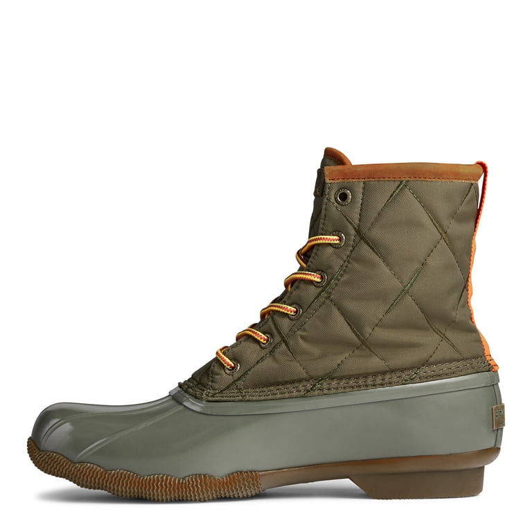 Sperry Mens Size 11.5 Saltwater Camo Water Resistant Lace Up Duck Boots Shoes Sperry Mens Size 11.5 Water Resistant Camo Saltwater Duck  main image 3
