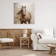 thumbnail image 3 of Stupell Industries Horse with Modern Drip Animals Painting Wrapped Canvas Art Print Wall Art, 36 x 36, 3 of 8