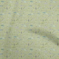 thumbnail image 1 of oneOone Rayon Light Green Fabric Conversational Footwear Sewing Material Print Fabric By The Yard 56 Inch Wide, 1 of 4