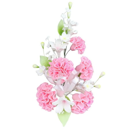O'Creme Gumpaste Flower Spray, Carnation