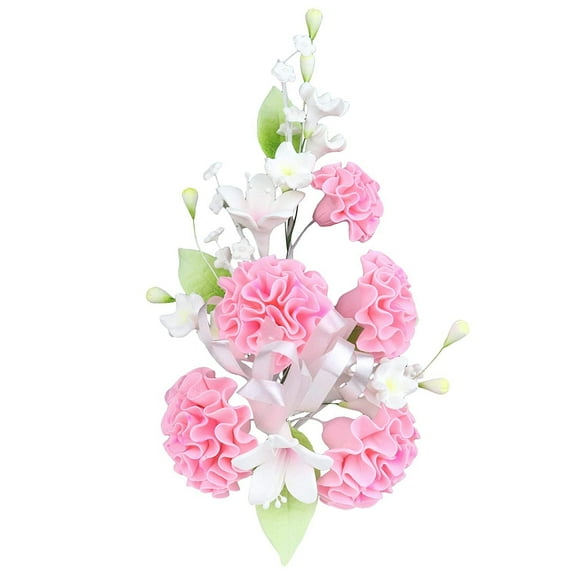 O'Creme Gumpaste Flower Spray, Carnation