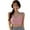 Pink, variant on Women's rib knitting exposed navel sexy vest suspender vest top