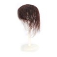 thumbnail image 1 of Clip-On Hair Topper Short Corn Curly Extension Cover White Sparse Hair Hairpiece New, 1 of 1