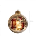 thumbnail image 7 of Arghm Glowing Christmas Ornament Mini Holiday Scene with String Lights - Festive Decor for Trees, Windows, and Tabletops - Perfect for Winter Celebration and Gifting, 7 of 7