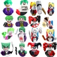 thumbnail image 2 of Bloques de construcción de superhéroes Joker, Batman, Harley Quinn, gato, muñecos de ladrillos de anime, minifiguras de acción para ensamblar, juguetes de regalo, 2 of 5