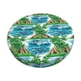 thumbnail image 1 of Disketp Hawaii Palms Funda Redonda para Taburete, Funda de Cojín para Silla de Bar Suave y Elástica-13 inch, 1 of 7