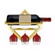 thumbnail image 4 of Soporte de Pared 2x BLESIY de Acero para Almacenamiento de Botellas Toallero Estante Cocina Titular de vino, 4 of 8
