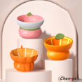 thumbnail image 2 of Bols Surélevés pour Nourriture de Chat - Forme de Fruit, 2 of 10
