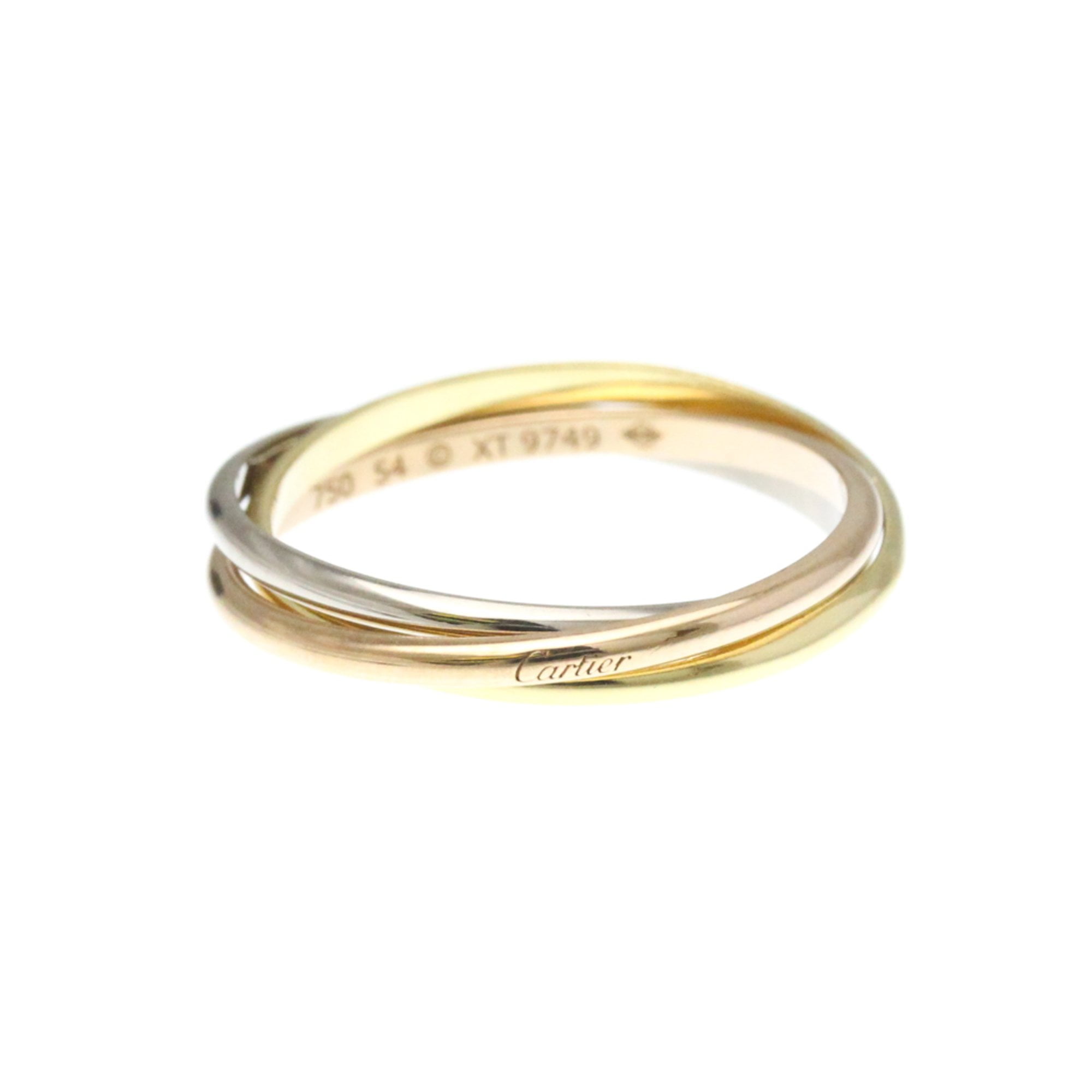 Pre-Owned Cartier Trinity Yellow Gold (18K),Pink Gold (18K),White Gold (18K) Fashion... (Good)