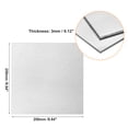 thumbnail image 2 of Uxcell 250mm x 250mm x 3mm Rectangle 6061 Aluminum Sheet Flat Metal Plate Stock, 2 of 5