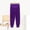 Purple, variant on Women Super Soft Modal Harem Pants Yoga Sports Dance Pilates Capri Lounge Pants Solid Color High Waist Pants