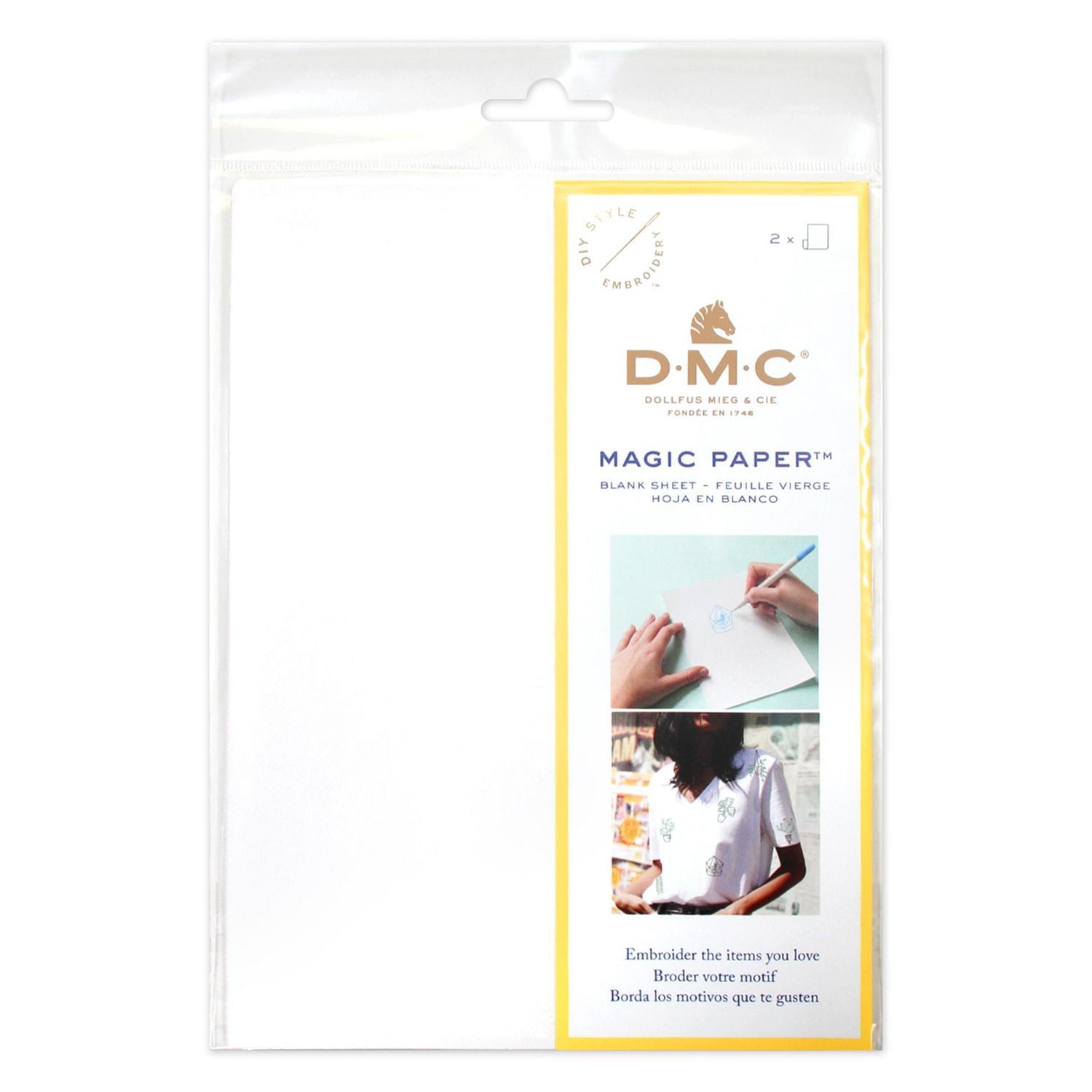 DMC Blank Sheets of Magic Paper™