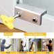 thumbnail image 4 of Cerradura de ventana corrediza JM 4PCS de seguridad ajustable antirrobo con llave, 4 of 4